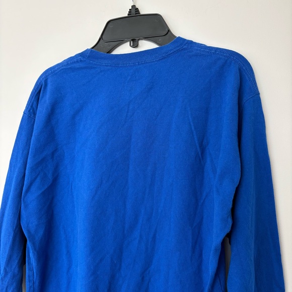 Champion Royal Blue Crewneck Long Sleeve Shirt - Picture 7 of 9